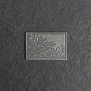 Floral Design Leather Patches with Optional Hook and Loop Fastener