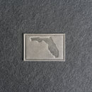 Florida Leather Patches with Optional Hook and Loop Fastener