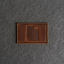 Utah Leather Patches with Optional Hook and Loop Fastener