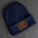 Buy Beanie with Leather Patch Online