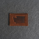 Washington Leather Patches with Optional Hook and Loop Fastener