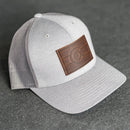 Leather Patch Performance Style Trucker Hat - Colorado Flag Stamp