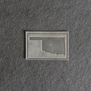 Oklahoma Leather Patches with Optional Hook and Loop Fastener