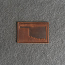 Oklahoma Leather Patches with Optional Hook and Loop Fastener