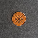PNW Leather Patches with Optional Hook and Loop Fastener - Pacific Northwest
