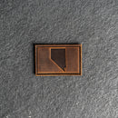 Nevada Leather Patches with Optional Hook and Loop Fastener