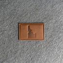 Idaho Leather Patches with Optional Hook and Loop Fastener