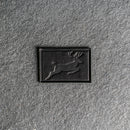 Deer Stamp Leather Patches with Optional Hook and Loop Fastener