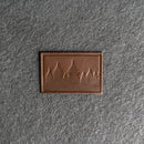 Pine Tree Ridgeline Leather Patches with Optional Hook and Loop Fastener
