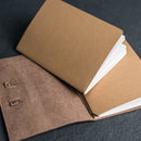 Cheery Mishaps - Refillable Leather Adventure Journals with Buckle Closure