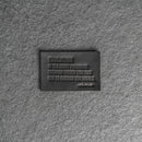 Education is the most powerful | Leather Patch with Hook and Optional Loop Fastener