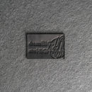 Dream Big Aim High Leather Patch with Optional Hook and Loop Fastener |