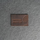 From Little Seeds | Leather Patch with Hook and Optional Loop Fastener |Back to School