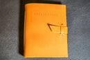 EO Reflections Personalized Leather Journal with Buckle Closure and Pen Holder