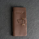 Hunting Log with Buckle Closure - Leather Hunting Journal