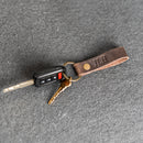 Loop Keychain - Personalized Premium Leather Keychain
