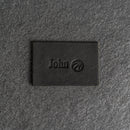 Personalized Leather Patch with Hook and Optional Loop Fastener | Personalized with Name and Symbol