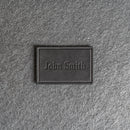 Custom Leather Patches with Hook and Optional Loop Fastener - Personalized with Logo, Text, or Initials - Blank Leather Patches