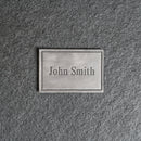 Custom Leather Patches with Hook and Optional Loop Fastener - Personalized with Logo, Text, or Initials - Blank Leather Patches