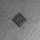 Custom Leather Patches with Hook and Optional Loop Fastener - Personalized with Logo, Text, or Initials - Blank Leather Patches
