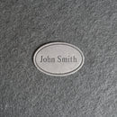 Custom Leather Patches with Hook and Optional Loop Fastener - Personalized with Logo, Text, or Initials - Blank Leather Patches