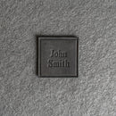 Custom Leather Patches with Hook and Optional Loop Fastener - Personalized with Logo, Text, or Initials - Blank Leather Patches