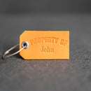 Property of Personalized Backpack Luggage Tag | Back to School