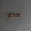 Flag Keychain | Personalized Premium Leather Keychain |  Custom Key Fob | Leather Gift Handmade in the USA