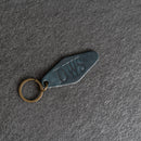 Best Leather Motel Key Shape Keychain Online