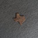 Personalized Texas Shape Leather Patches with Optional Hook and Loop Fastener
