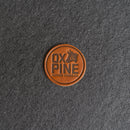 Ox & Pine Circle Leather Patches with Optional Hook and Loop Fastener