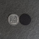 Ox & Pine Circle Leather Patches with Optional Hook and Loop Fastener