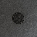 Cool Cat Stamp Design Leather Patches with Optional Hook and Loop Fastener