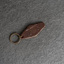 Buy Best Leather Motel Key Shape Keychain