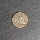 Celtic Knot Symbol Leather Coasters - Individual or Set of 4