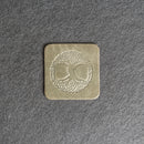Ox & Pine Leather Coasters with Celtic Tree Design