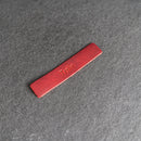 LIMITED EDITION - Red Personalized Premium Leather Bookmark