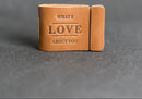 What I Love About You Leather Book