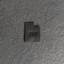 Personalized Utah Shape Leather Patches with Optional Hook and Loop Fastene