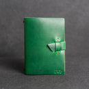 Limited Edition Green Refillable Leather Adventure Journal with Buckle Closure