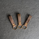 Loop Keychain - Personalized Premium Leather Keychain