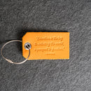 Education is the key Backpack Luggage Tag | Back to School