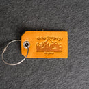 Oh the Places You'll Go Leather Luggage Tag
