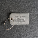 Oh the Places You'll Go Leather Luggage Tag