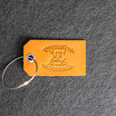 Oh What a Day Leather Luggage Tag