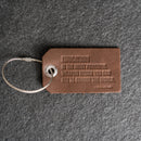 Education is Powerful Backpack Luggage Tag | Back to School