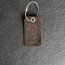 Weddings - Mr. or Mrs. Design Stamped Leather Luggage Tags