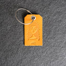 Weddings - Mr. or Mrs. Design Stamped Leather Luggage Tags