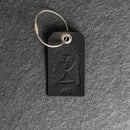 Weddings - Mr. or Mrs. Design Stamped Leather Luggage Tags