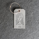 Weddings - Mr. or Mrs. Design Stamped Leather Luggage Tags
